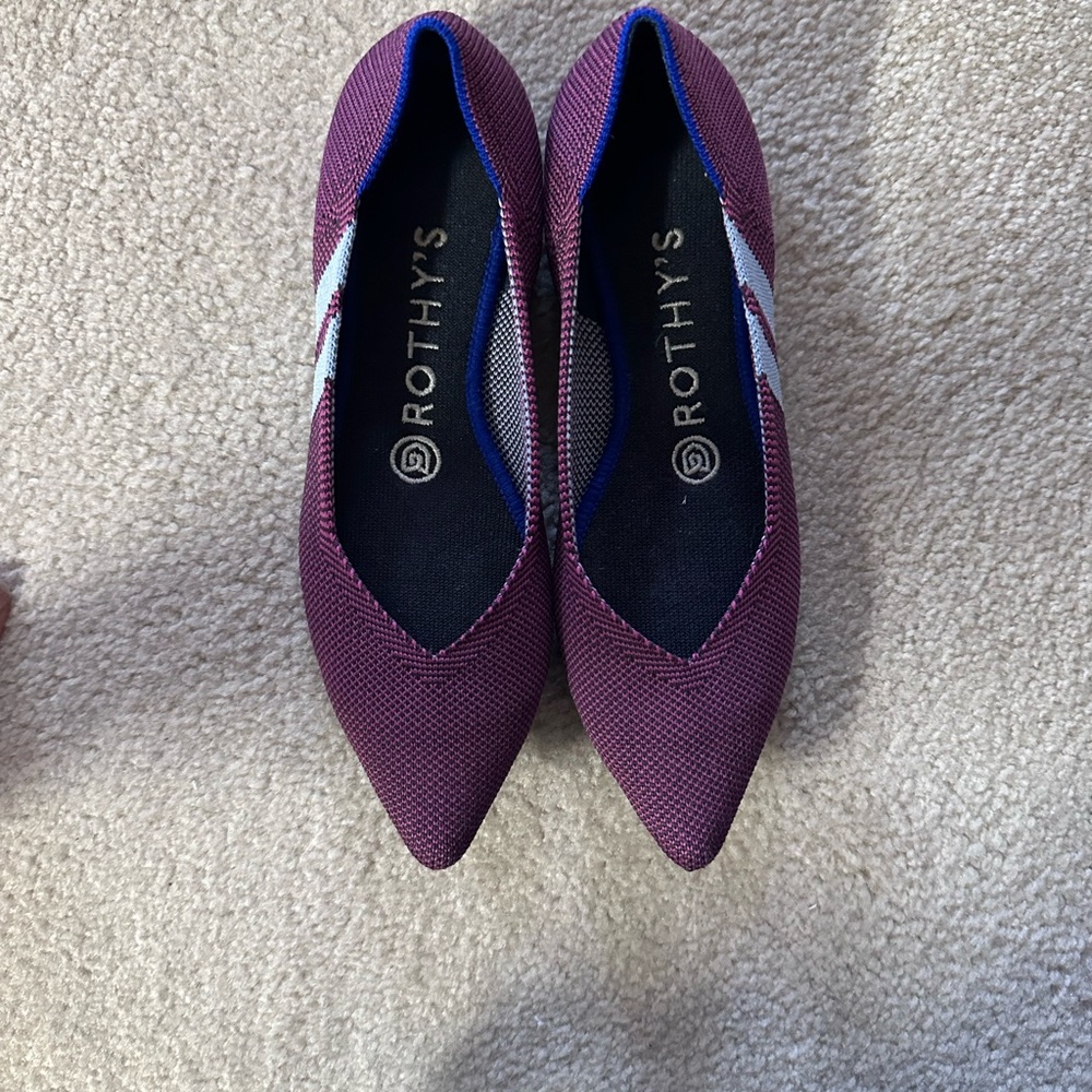 Rothy’s Magenta Racing Stripe